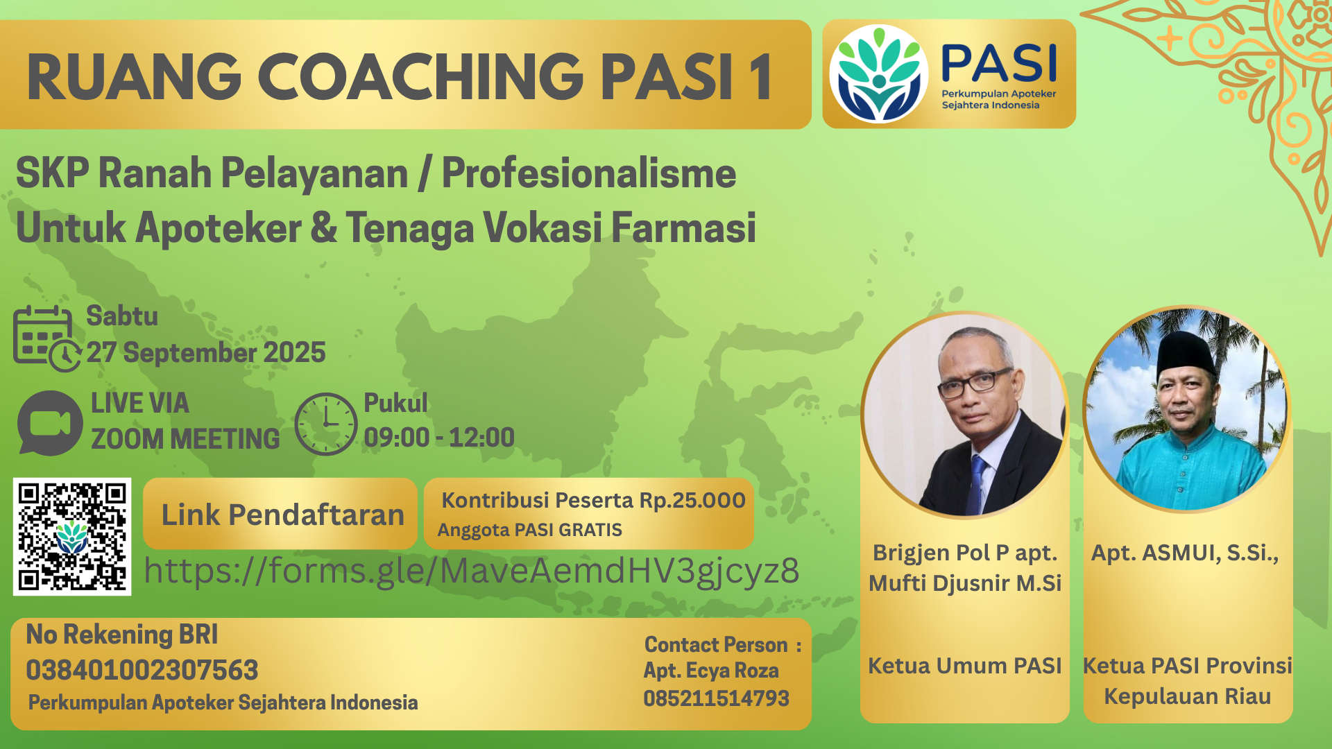 Kegiatan Coaching PASI